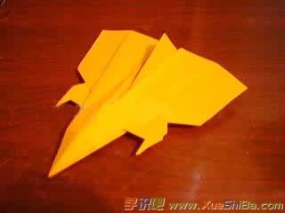 关于纸飞机的折法图解