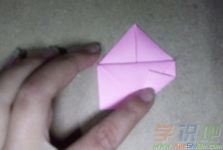 长方形心形折纸图解